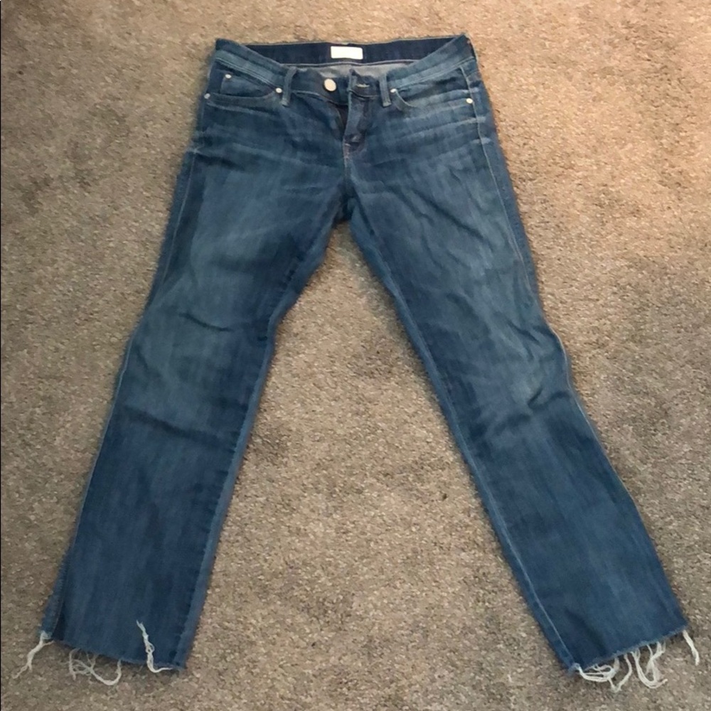 Mother Frayed Rascal Jeans